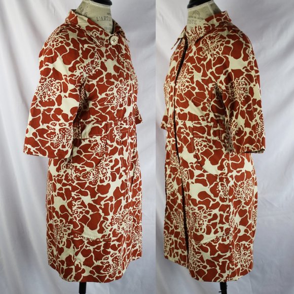 Anthropologie Millard Fillmore Snap Button Coat Pockets - Picture 5 of 12